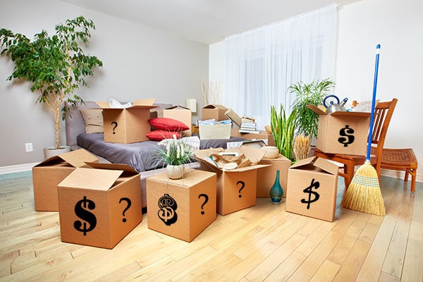How to estimate the cost of packing for a move?