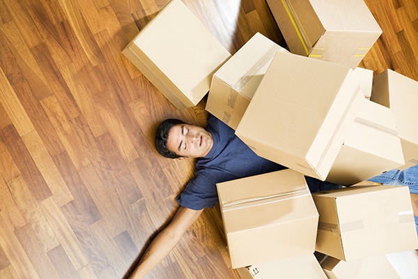 How does moving house affect you physically?