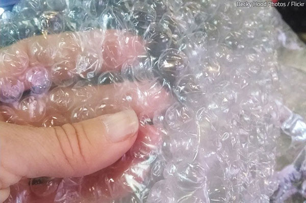 Where to find free bubble wrap for moving.