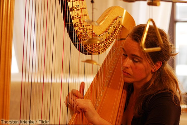 Make sure you know how to move a harp the right way.