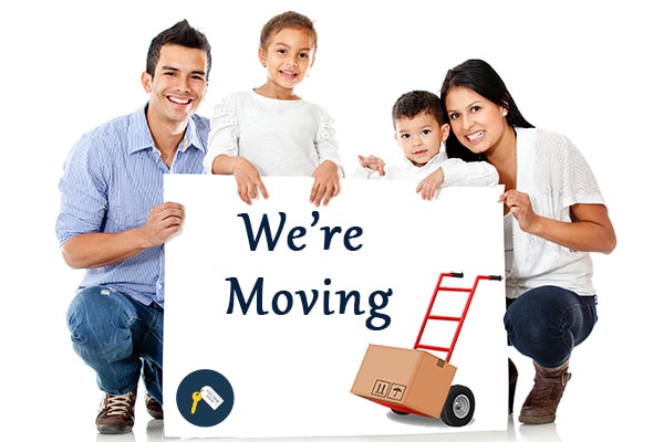 Moving announcements provide an easy way to inform people of your move.
