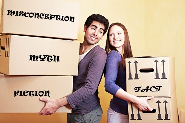 Some moving myths may result in major moving mistakes.
