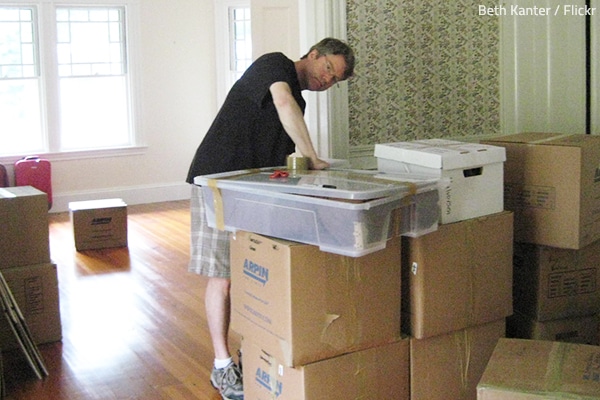 Make sure you know how to pack plastic bins for moving the right way.